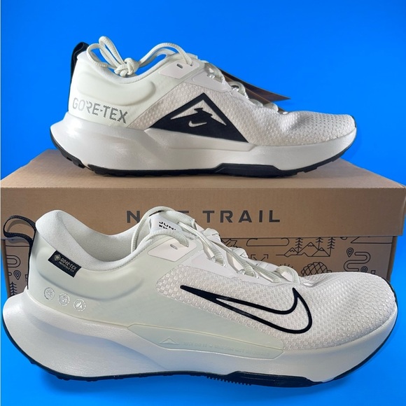 NEW Nike Juniper Trail 2 GTX V2 Pale Ivory/Black-Sea Glass  HM9725-100 - Picture 2 of 11